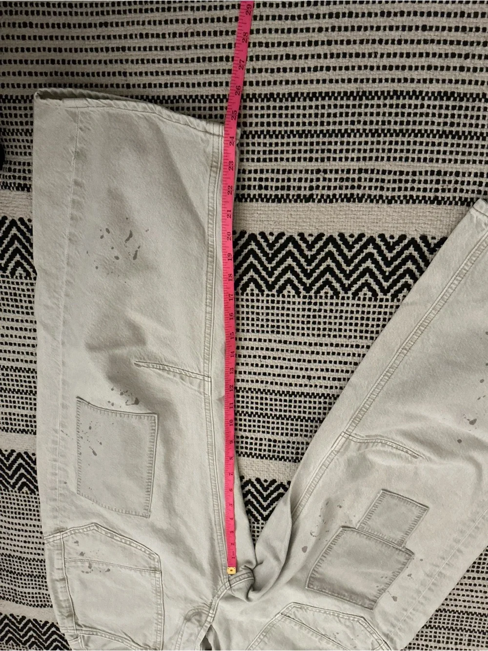 We The Free Moxie Low Slung Pull On Drawstring Barrel Jeans - Picture 6 of 7